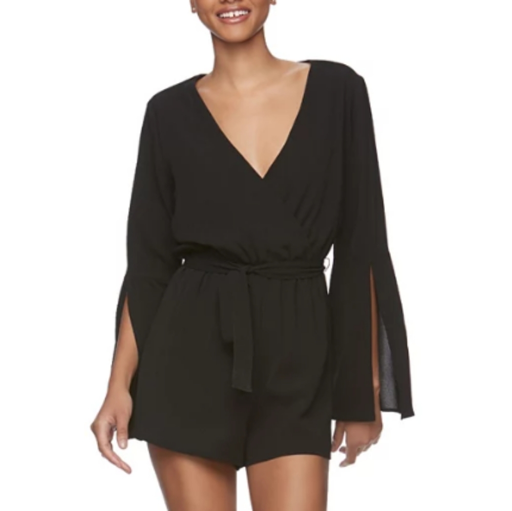 Wrap Front Romper